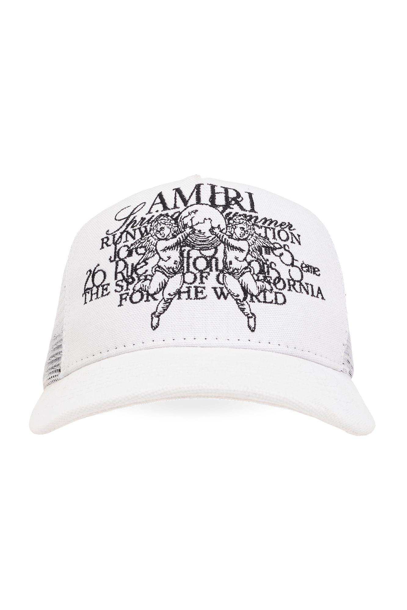 White Baseball cap with logo Amiri - Vitkac Canada